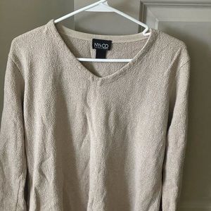 Tan Long Sleeve top